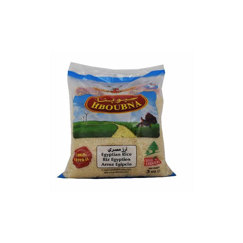 Hboubna Egyptian Rice 3Kg