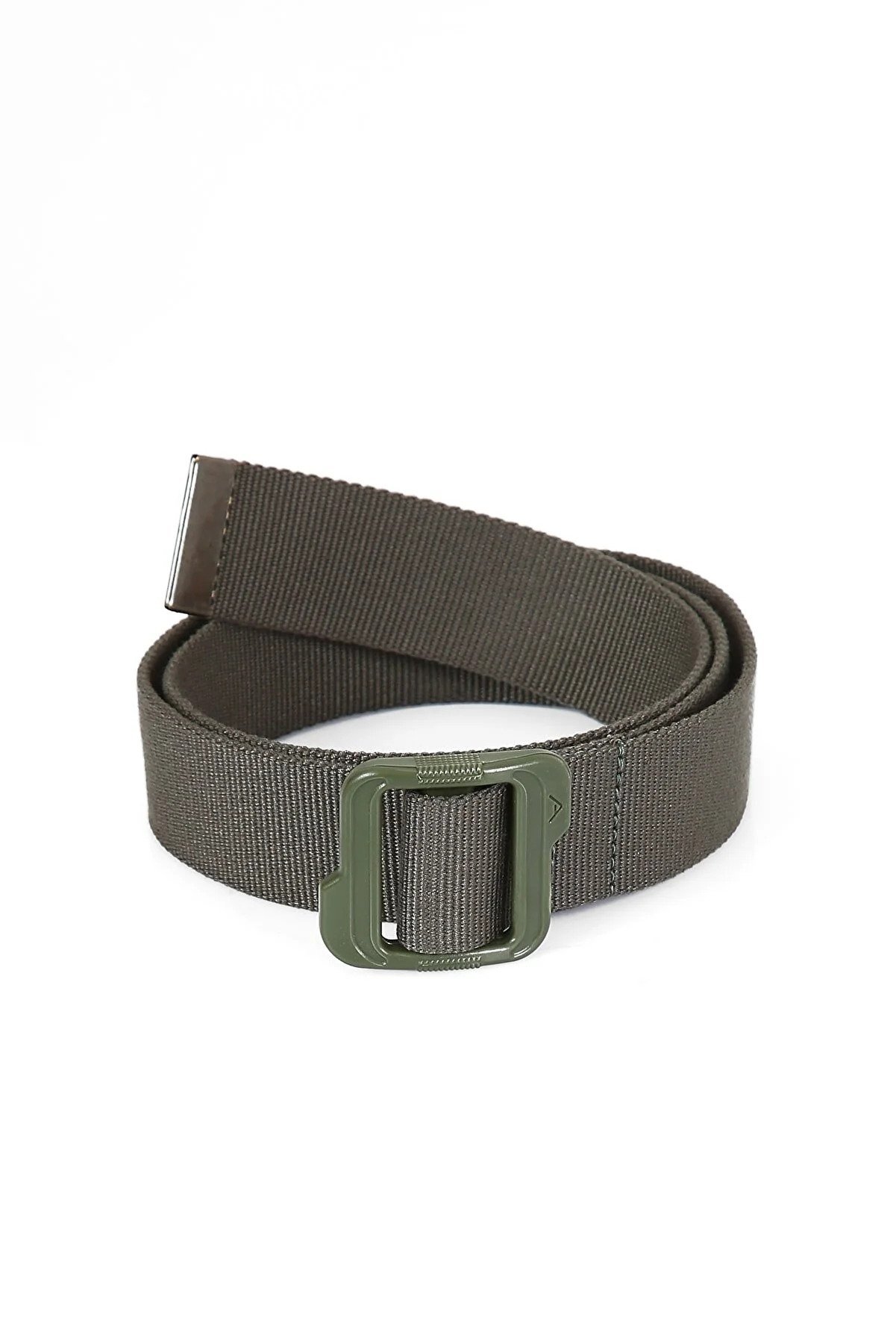 Monel Outdoor Black Plastic Buckle Knitted Black Belt