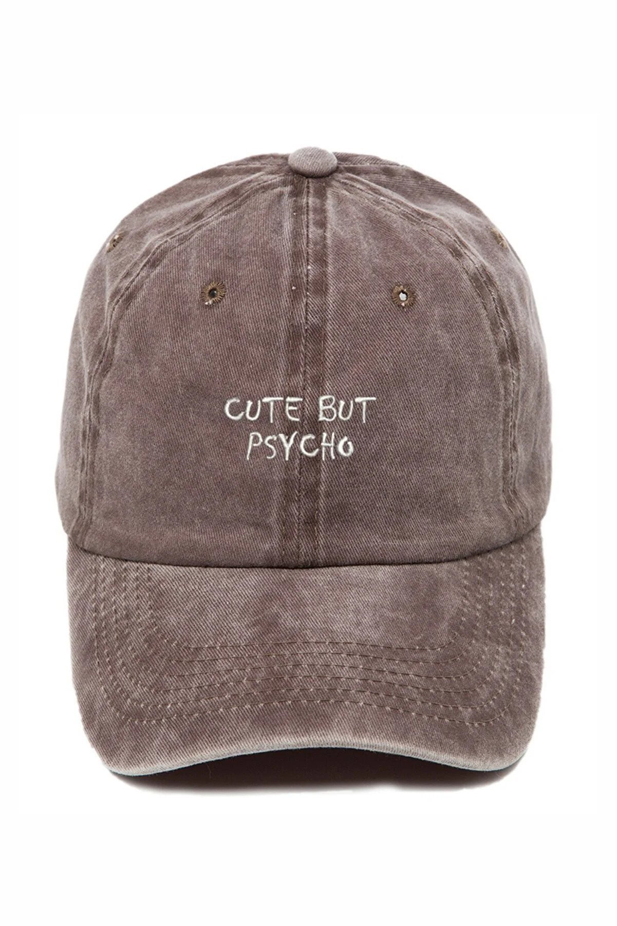 HatMania Cute But Psycho Washable Baseball Cap