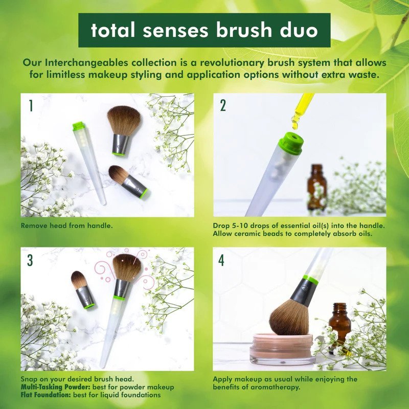 Ecotools Inter Total Senses Kit Duo 2 Brushes