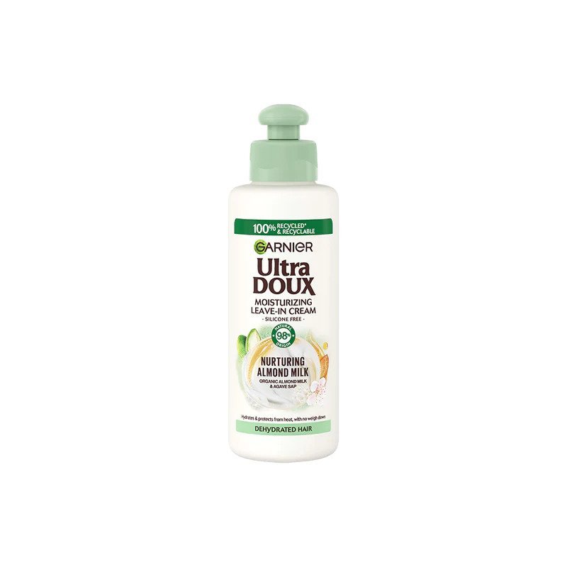 Garnier Ultra Doux Almond Milk Leave In Conditioning Cream - 200ml