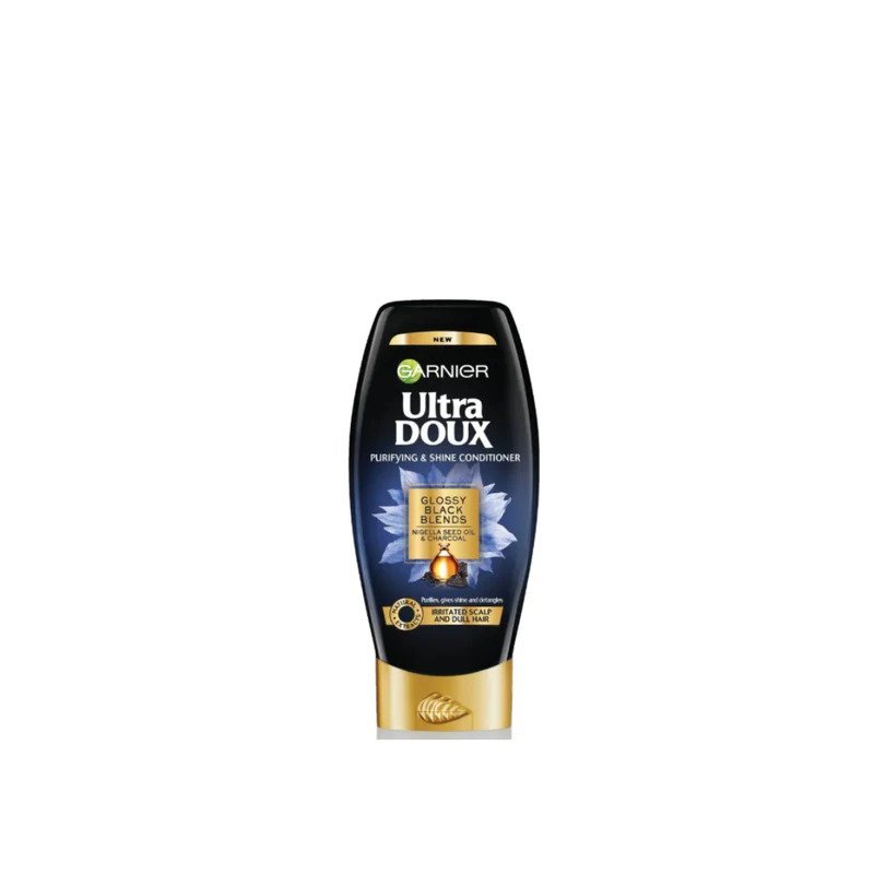 Garnier Ultra Doux Black Charcoal Conditioner 200ml