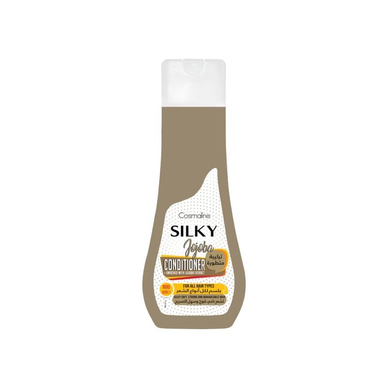 Silky Jojoba Conditioner For All Hair Types 500Ml