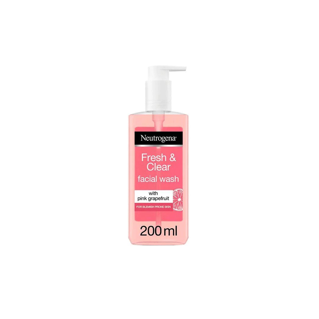 Neutrogena Oil Free Fresh And Clear Grapefruit Wash 200ml