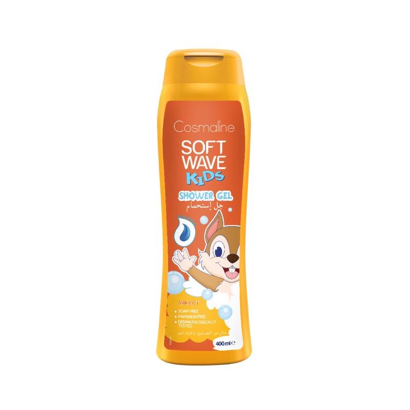 Soft Wave Kids Shower Gel Apricot 400Ml