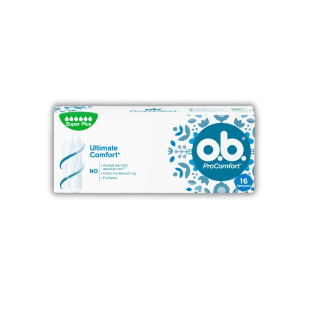 O.B. Procomfort Super Plus Tampons 16s