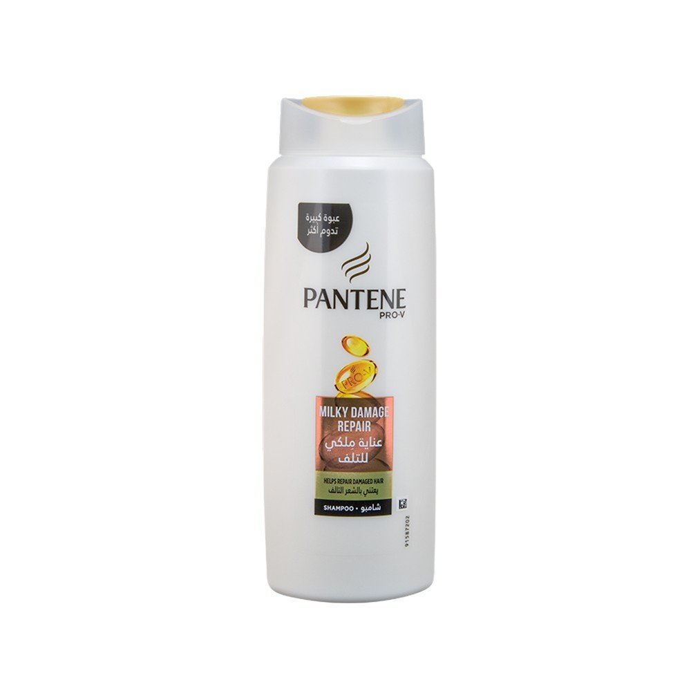 Pantene Milky Damage Shampoo - 600Ml