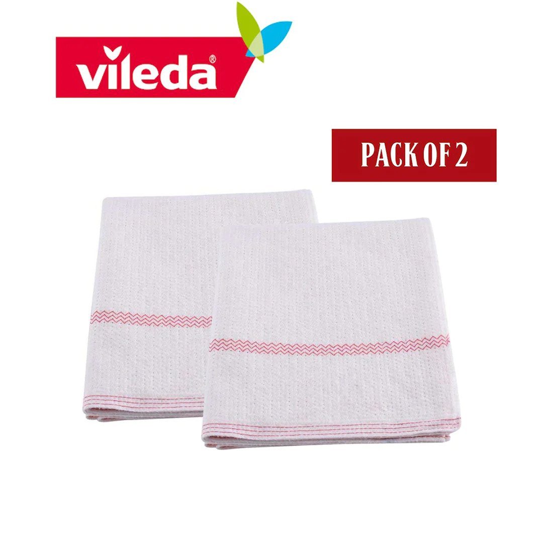 Vileda Floor Cloth Textile 50x85cm, Pack Of 2 - Special Price