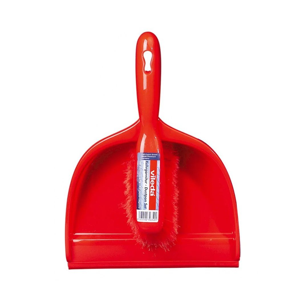 Vileda Short Handle Dustpan & Brush