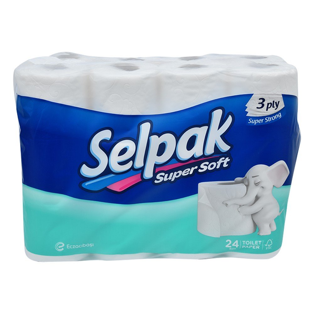 Selpak Toilet Paper 24 Rolls per Pack