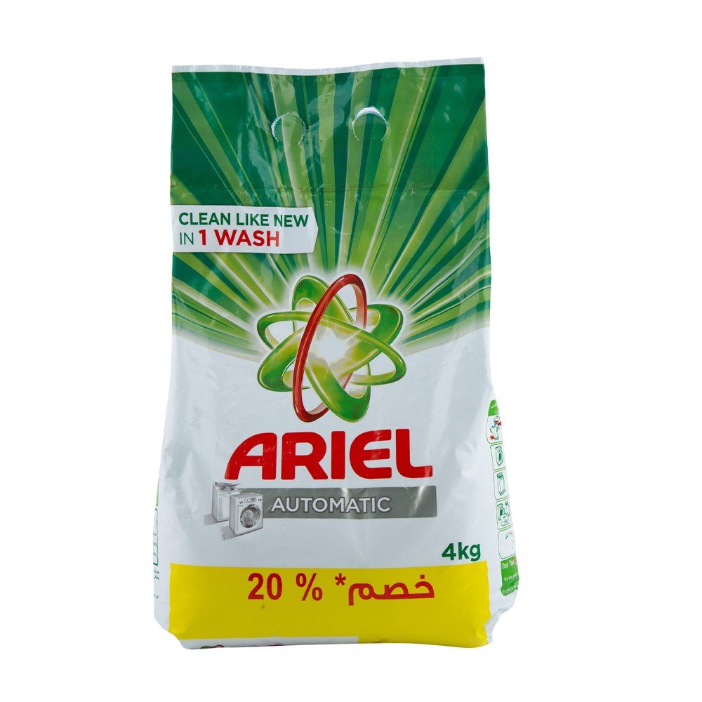 Ariel Automatic Original Powder Laundry Detergent 4kg