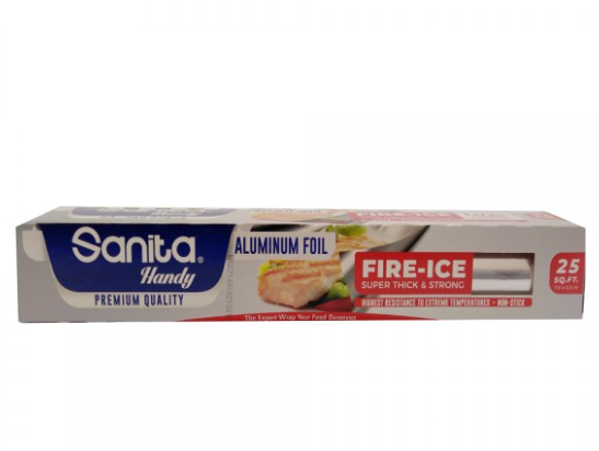 Sanita Handy Fire-Ice Aluminium Foil 25 SQ. FT