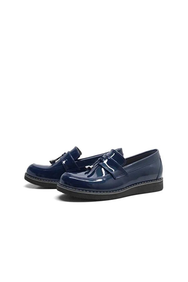 ALM  Patent Leather Tassel Kids Shoes