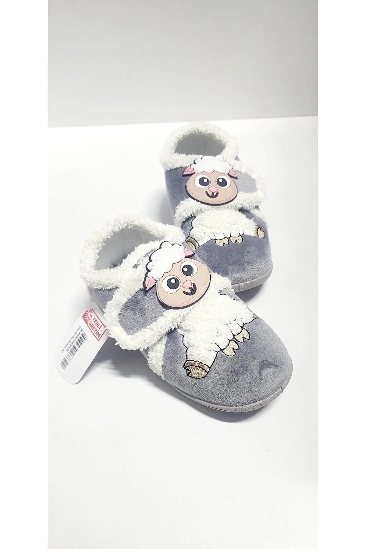 Winter Soft Home Slippers with Gezer Lamb Figure