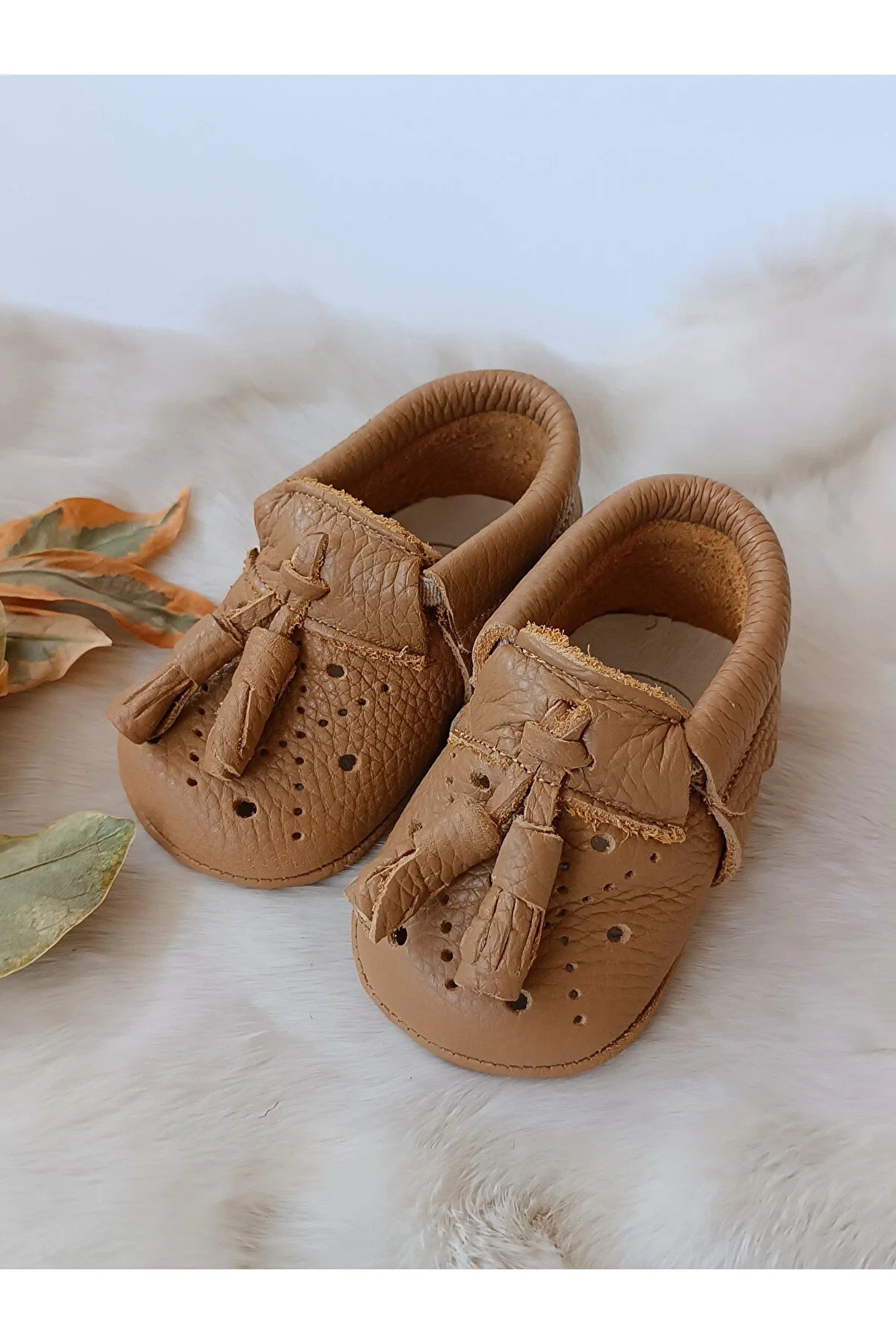 Hodore Axel Genuine Leather Baby Moccasin