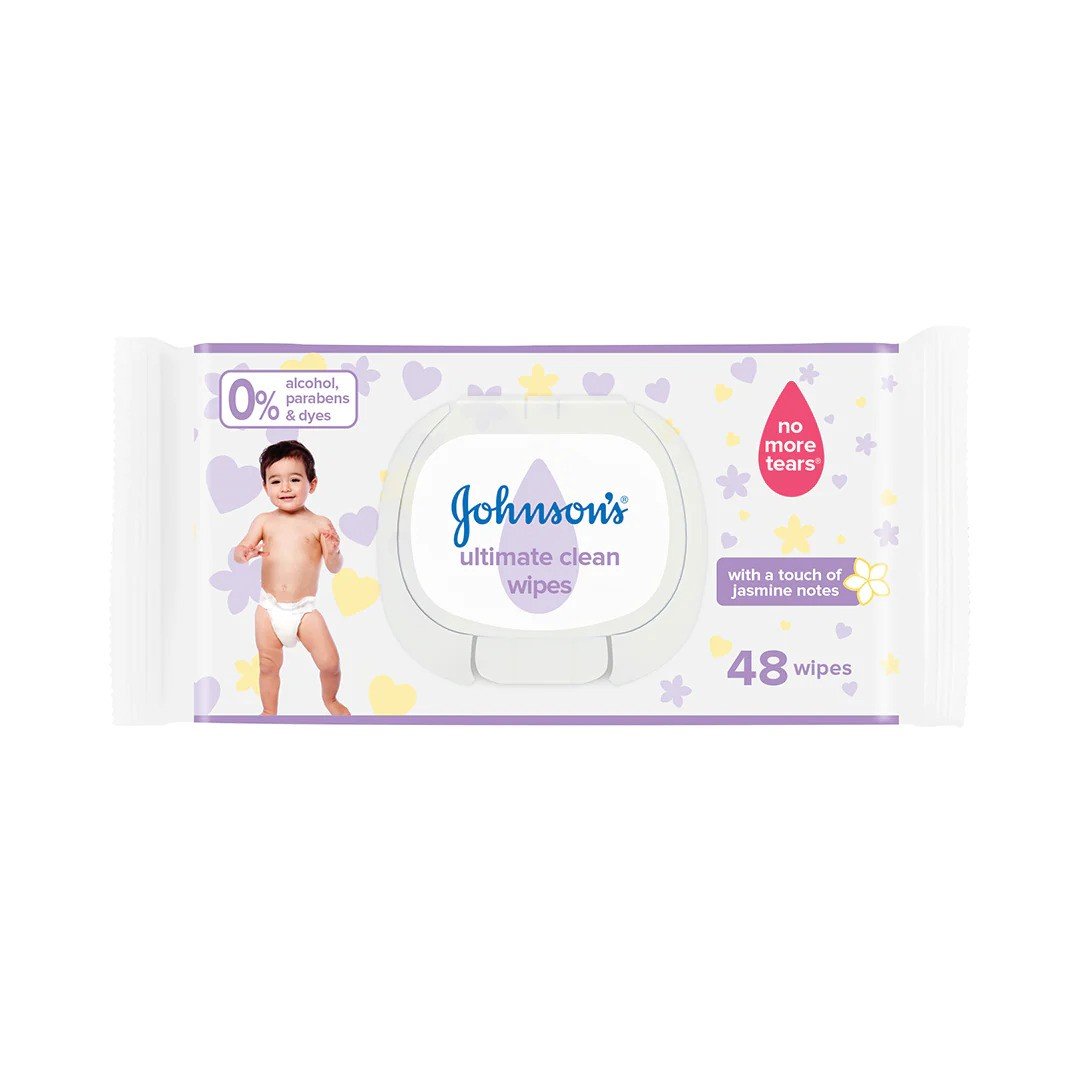 Johnson's® Baby Ultimate Clean Wipes Jumbo 48'S