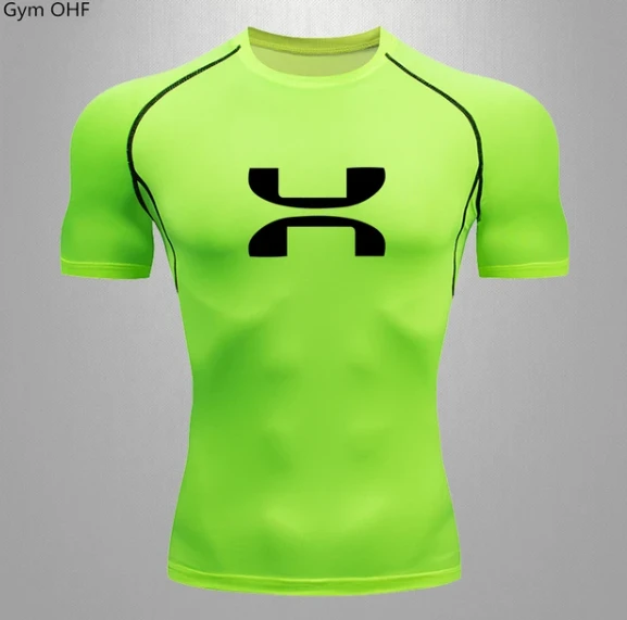 Fitness Running T-Shirt Men's Breathable Sportswear