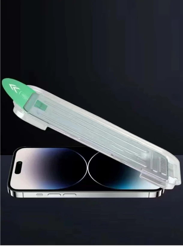 1pc Quick Pasting Artifact Film Auxiliary Frame Compatible With iPhone