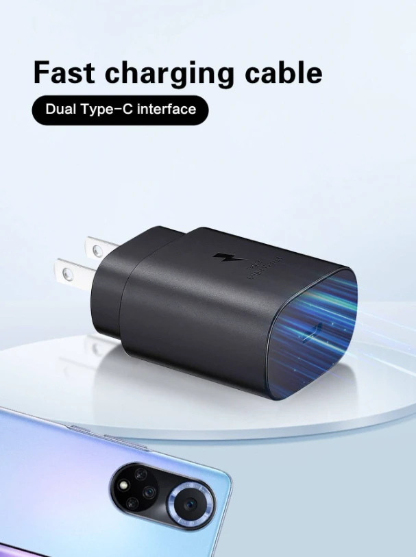 Charger 25W Super Fast Charging Head Quick Charging Small, Portable,for Samsung 