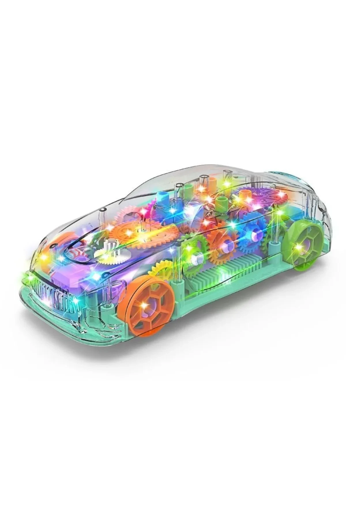 VARDEM TOYCAK Transparent Car with Music and Light