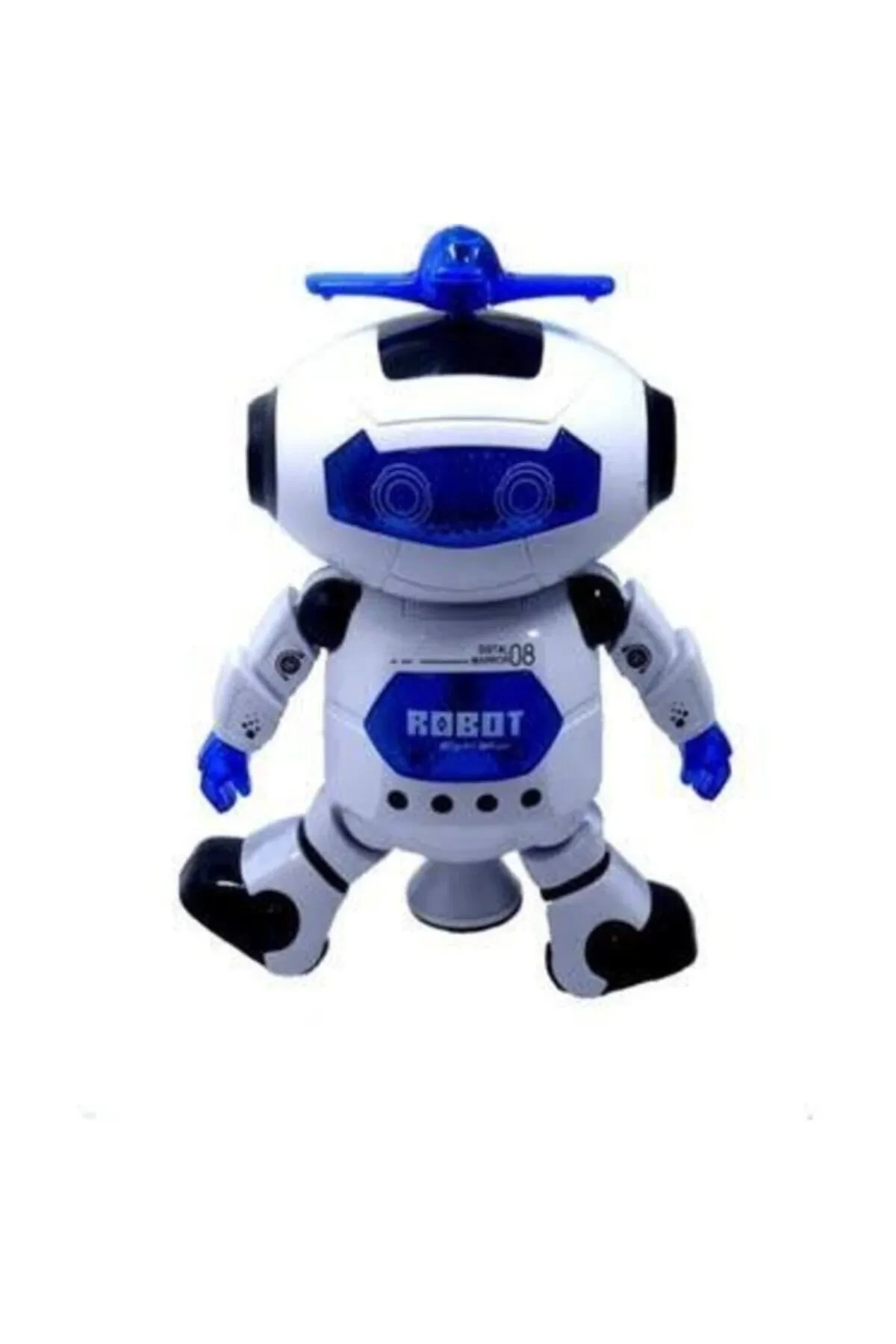 can toy Dancing Propeller Battery Operated Robot